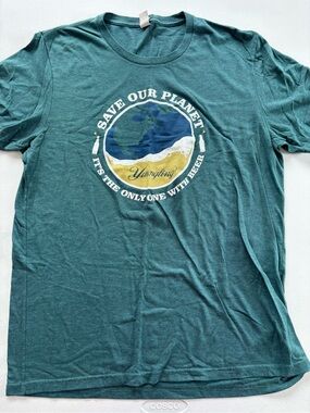 Yuengling Save Our Planet Graphic Tee - Green - Men
